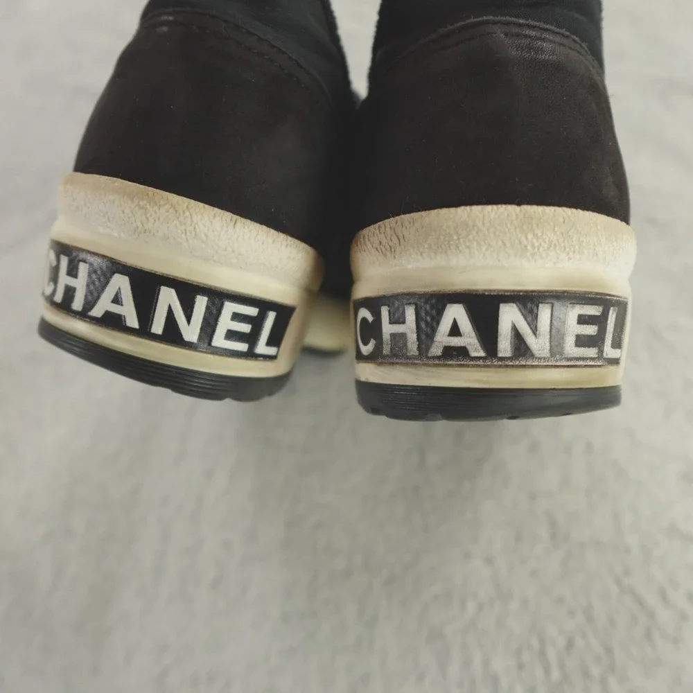 Chanel Sneakers‎ Black Platform